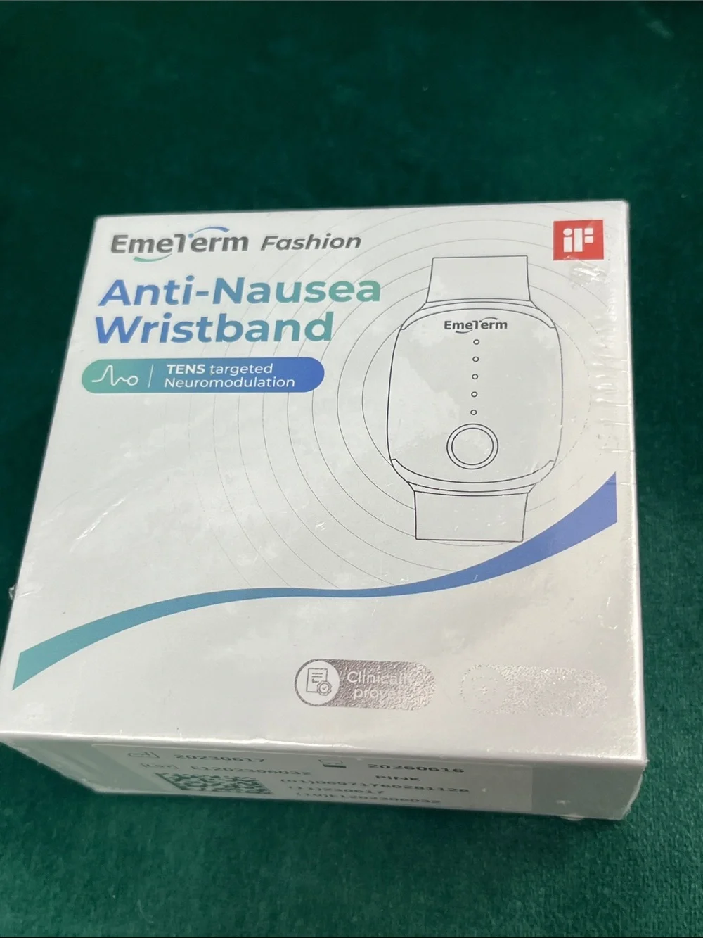 Anti-Nausea Wristband - White